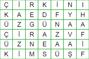 6. Sınıf Türkçe Testi - Sözcükte Anlam 2 6. Sınıf Türkçe Testi - Sözcükte Anlam 2